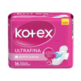 KOTEX TOA UF SVE C/A X 16