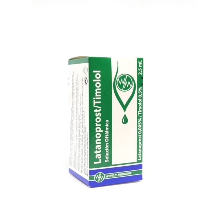 LATANOPROST-TIMOLOL SOLUCION OFTALMICA X 2,5 ML 