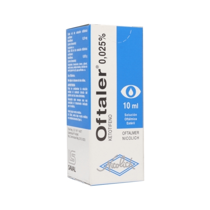 OFTALER SOL OFT 0,025% X 10 ML