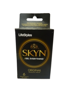 PRESERV LIFESTYLES SKYN PREMIUM X 6 (DM)