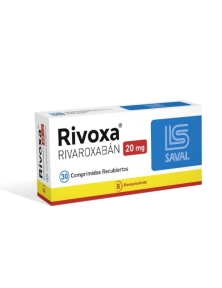 RIVOXA COM 20 MG X 30