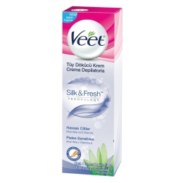 VEET CRE DEPILAT SILKY FRESH PIEL SENSIBLE X 100 ML