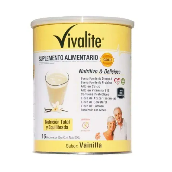 VIVALITE GOLD VAINILLA X 900 GR