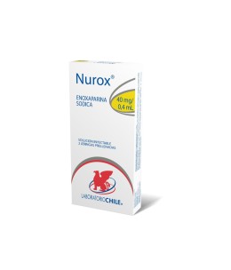 NUROX 40MG/0,4 ML X 2 JERINGA PRELLENADA SOLUCIÓN INYECTABLE
