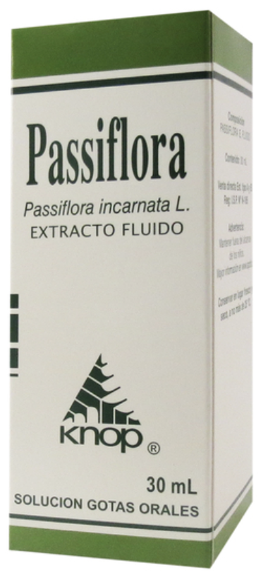 PASSIFLORA EXTRACTO FLUIDO GTS X 30 ML KNOP