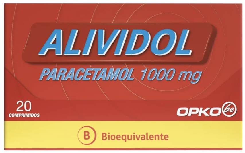 ALIVIDOL 1000 MG X 20...