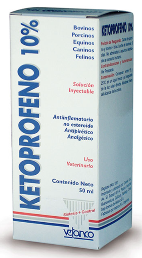 KETOPROFENO AMP 10 % X 50 ML CHEMIE