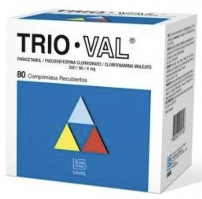 TRIO VAL X 80 COMPRIMIDOS
