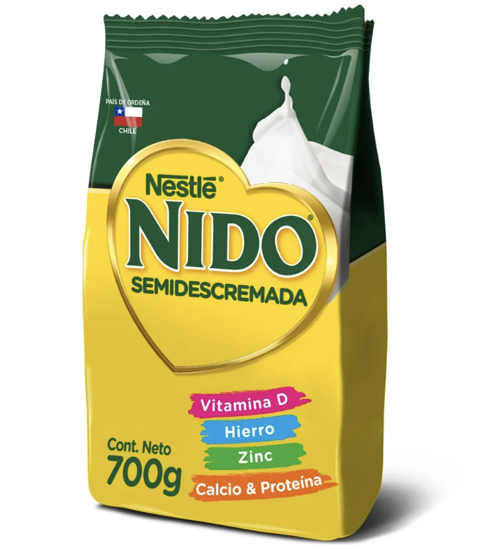 NIDO SEMI DESCREMADA X 700 GR
