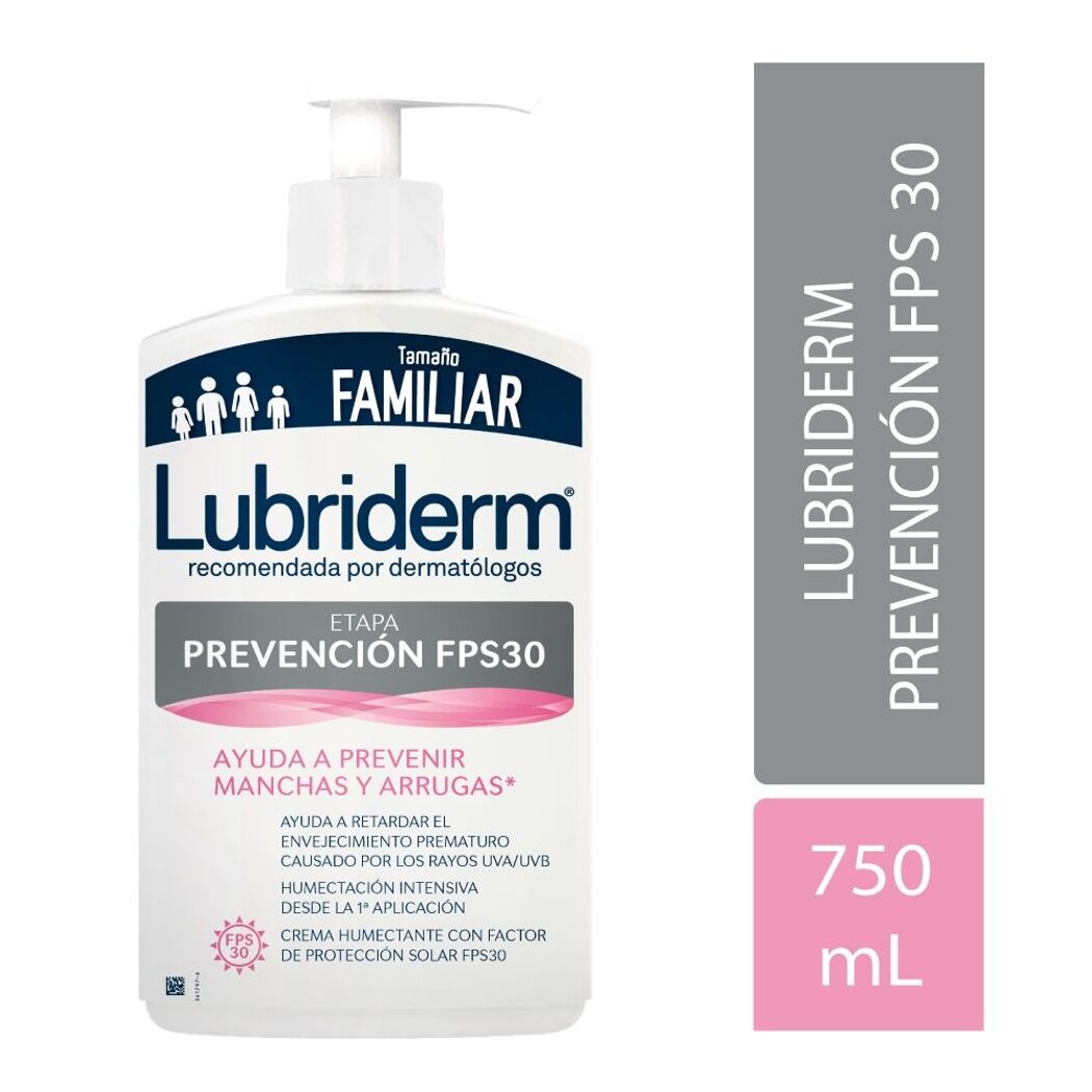 LUBRIDERM PREVENCION UV30 LOC X 400 ML