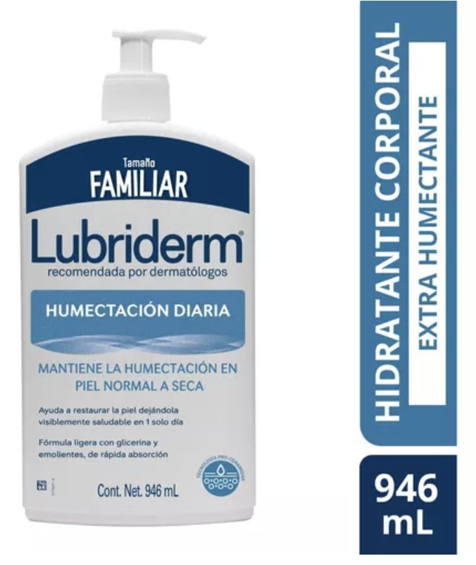 LUBRIDERM NORMAL HUMECTACION DIARIA CRE X 946 ML