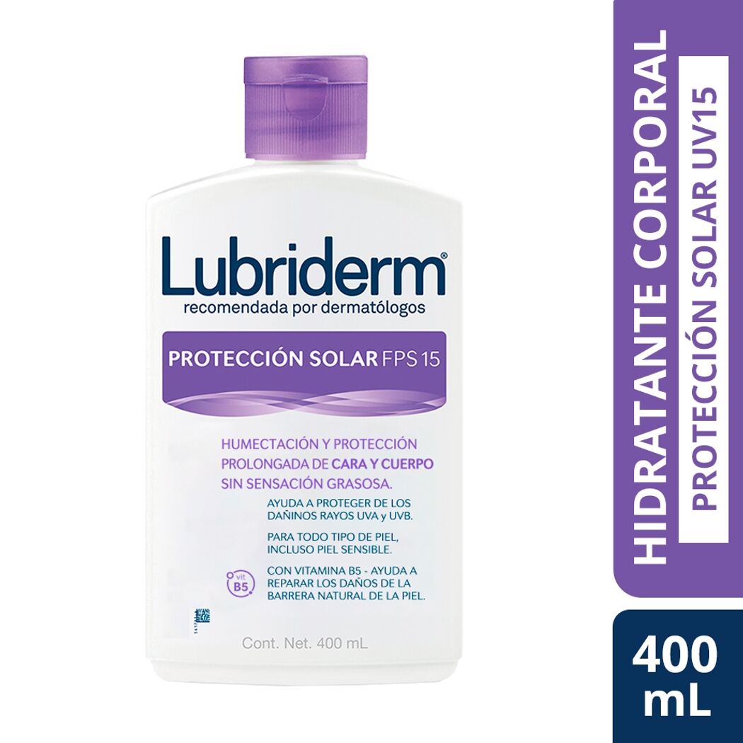 LUBRIDERM LOC UV-15 X 400 ML