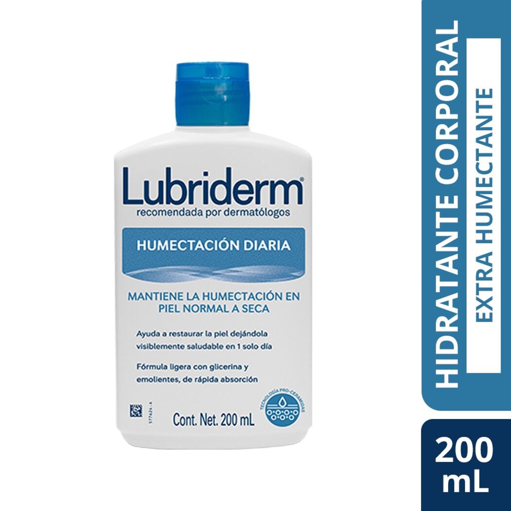 LUBRIDERM HUMECTACION DIARIA X 200 ML
