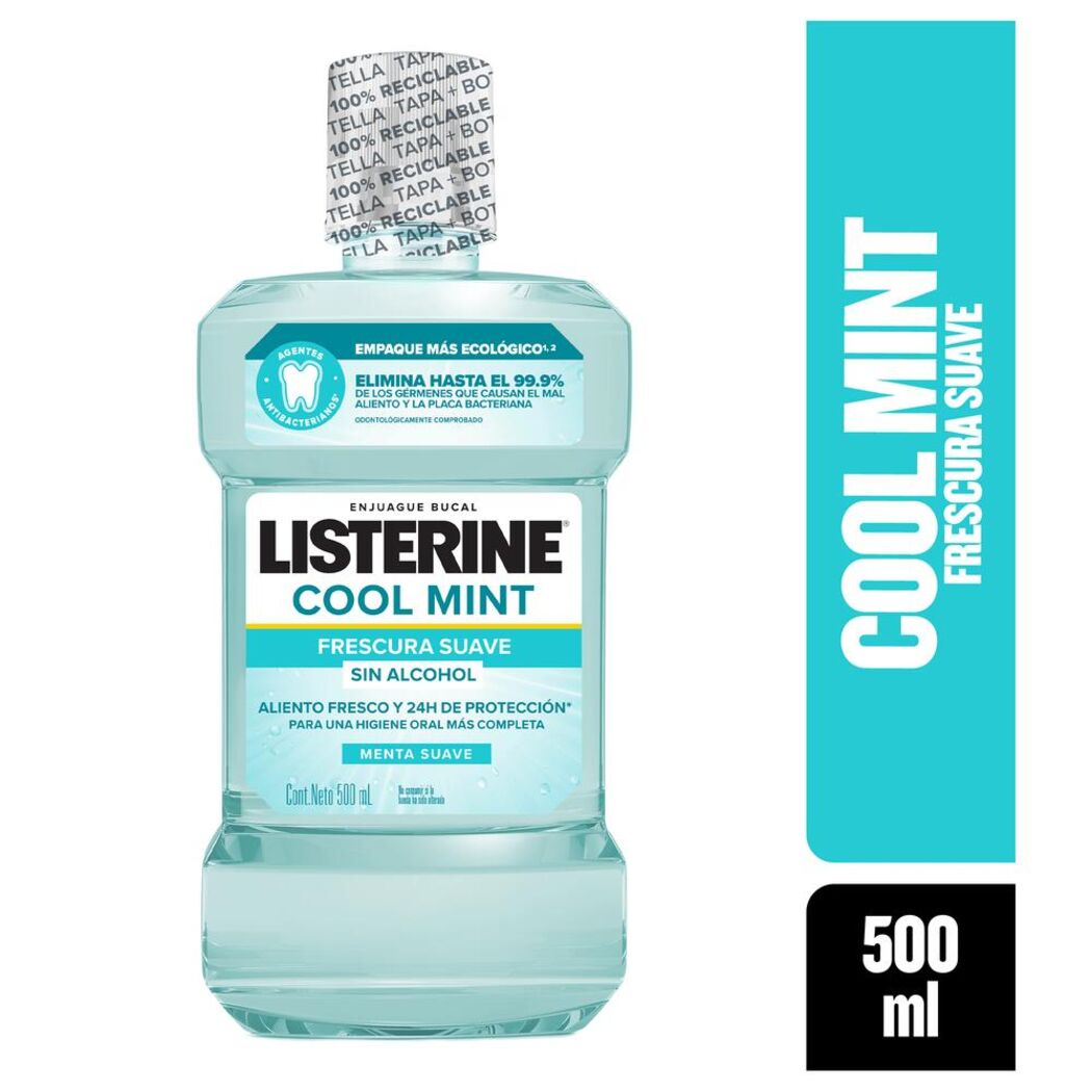 LISTERINE COOL MINT X 500 ML