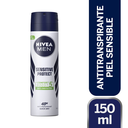 NIVEA DEO SPRAY FOR MEN SENSIT PROTECT X 150 ML