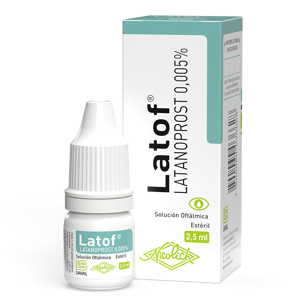 LATOF SOLUCION OFTALMICA 0,005% X 2,5 ML