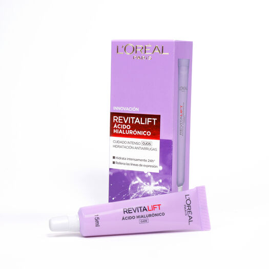 CONTORNO OJOS REVITALIFT ACIDO HIALU X 15 ML LOREAL