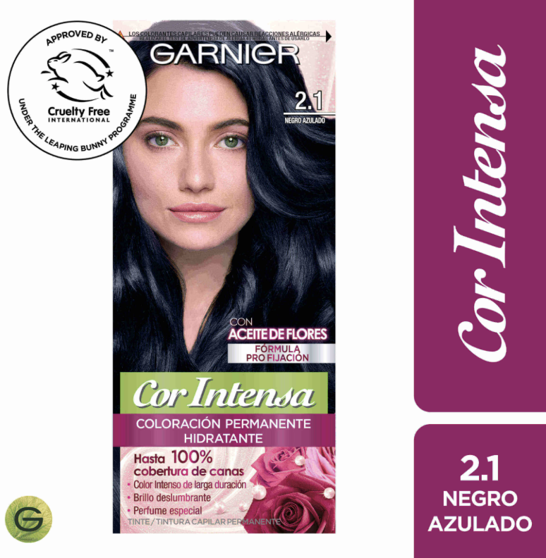 COR INTENSA 2.1 NEGRO/AZULADO TINTE