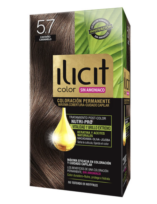 ILICIT SIN AMONIACO 5/7 CASTAÑO CARAMELO