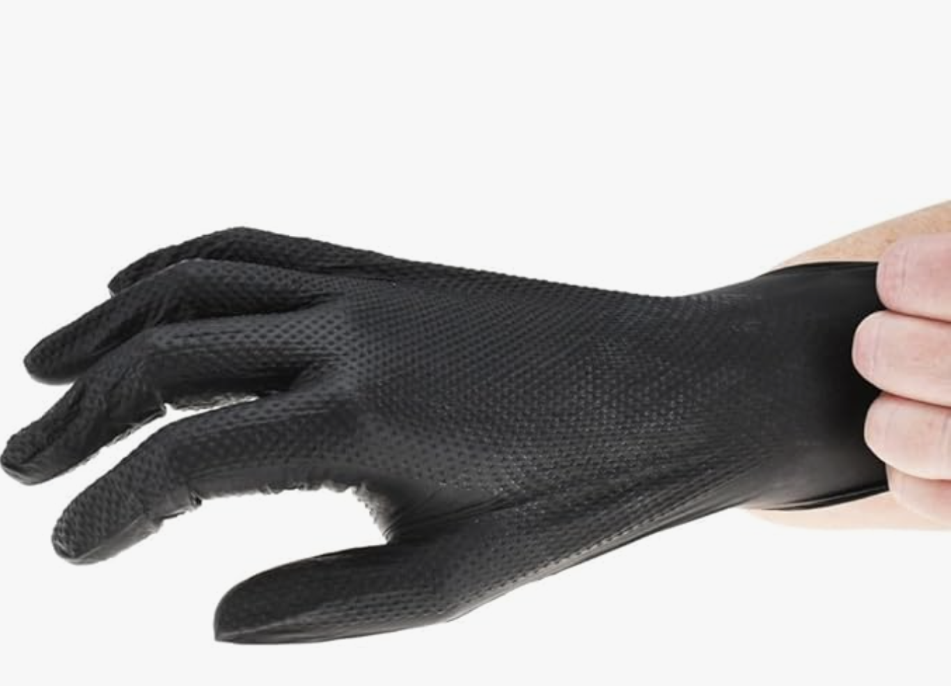 GUANTE NITRILO IND HEAVY DUTY 8-M