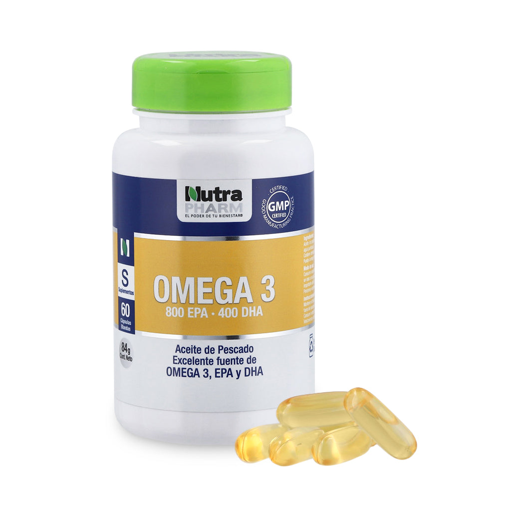 OMEGA 3 CAP 800/400 X 60 NUTRAPHARM