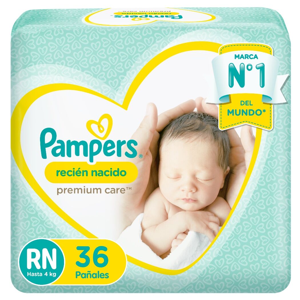 PAMPERS PREMIUM CARE RN X 36 UND