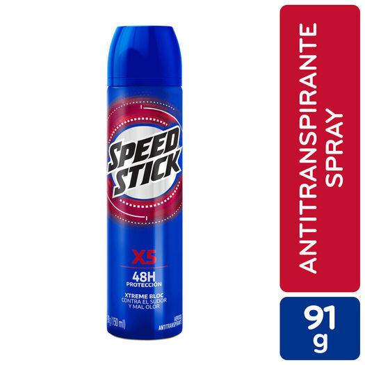 SPEED STICK DEO SPRAY MULTIPROTECCION X5 X 91/150ML GR
