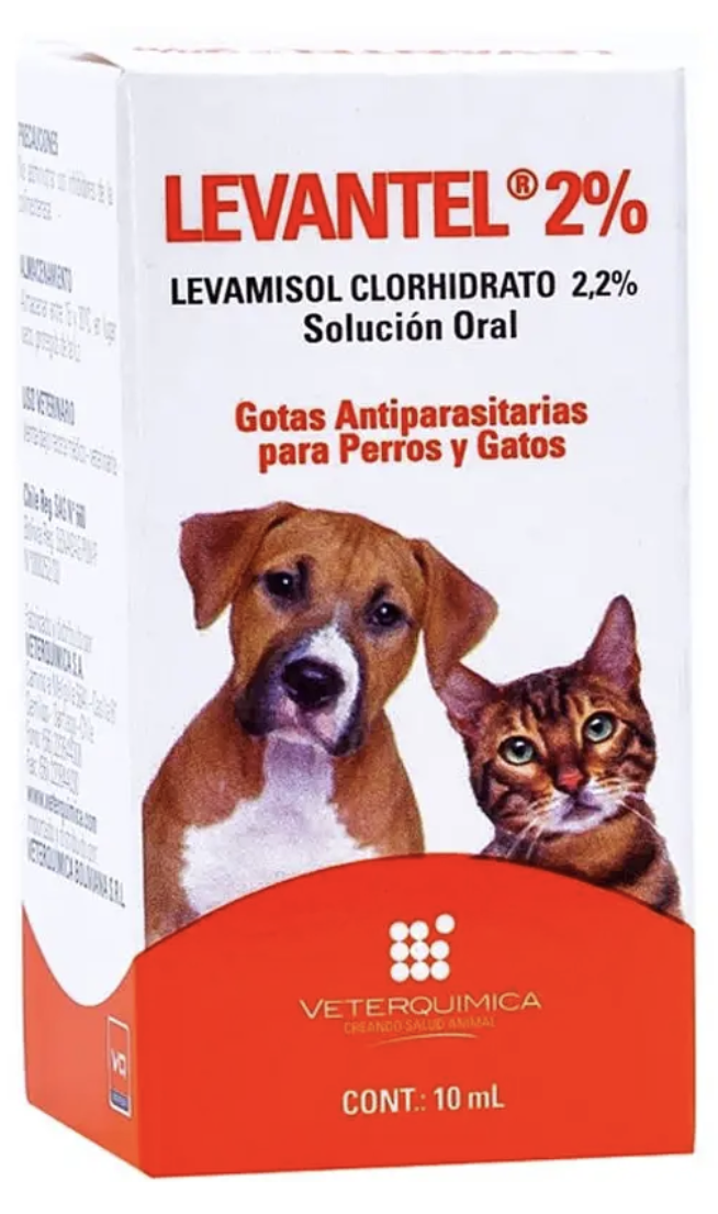 LEVANTEL GOTAS ORALES 2% PERROS-GATOS X 10 ML