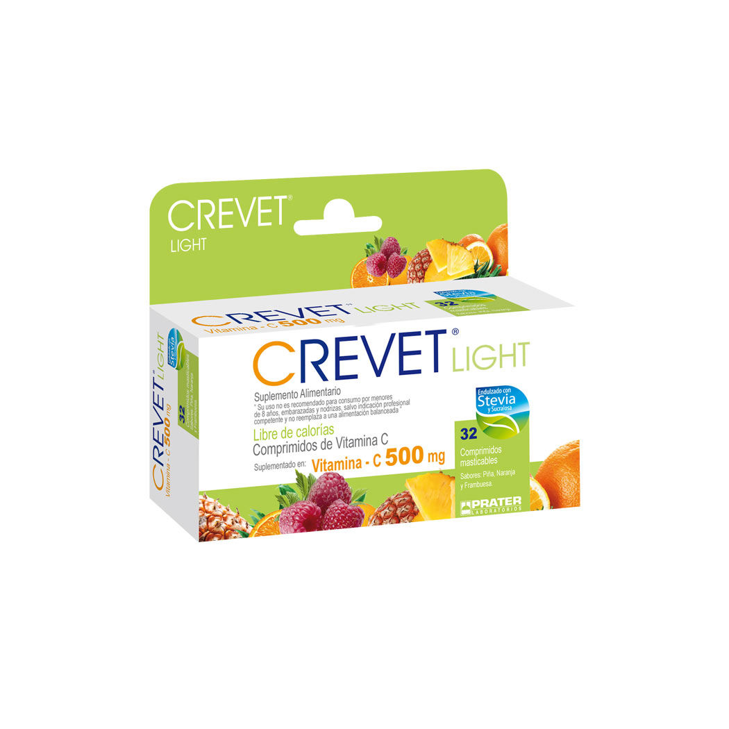CREVET-L 500 MG COM MAST NARANJA X 32