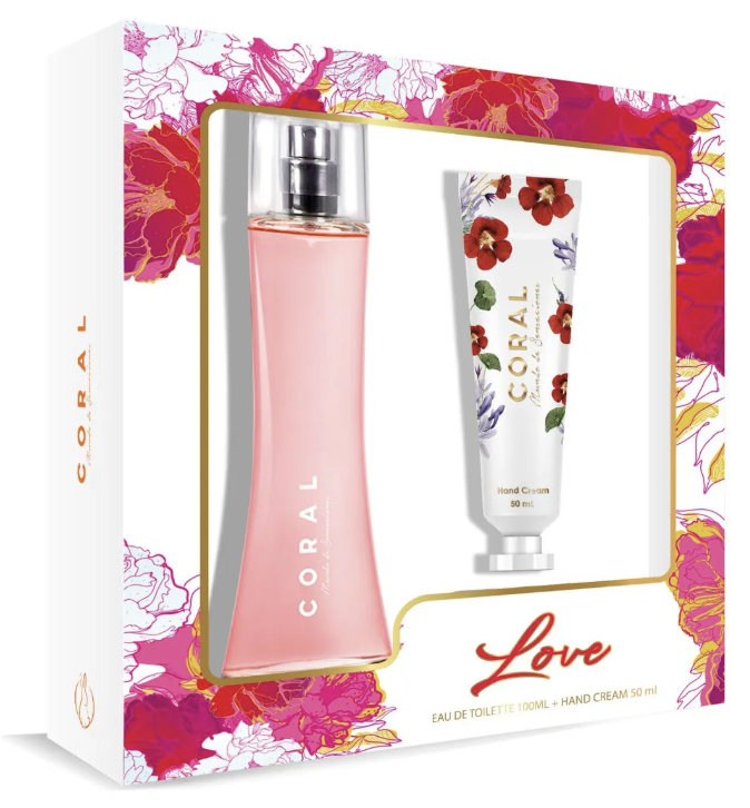 CORAL LOVE X 100 ML + CREMA MANOS X 50 GR