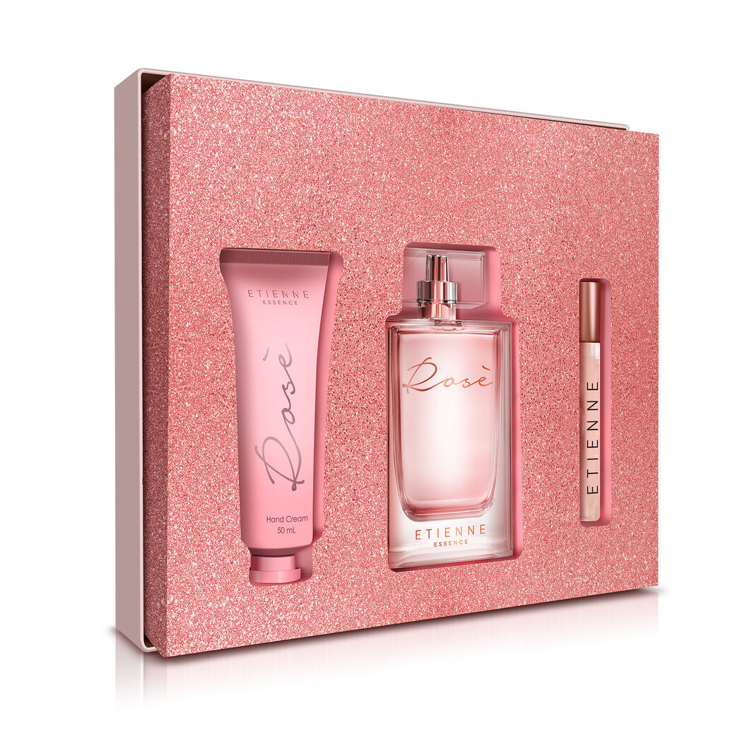 ETN ROSE X 100 ML + PERFUMERO X 10 ML + CR MANO X 50 GR