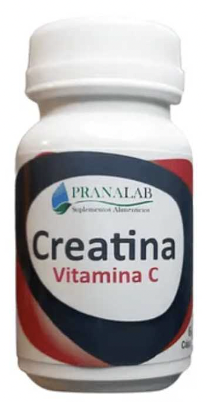 CREATINA + VITAMINA C CAP X 60 PRANALAB