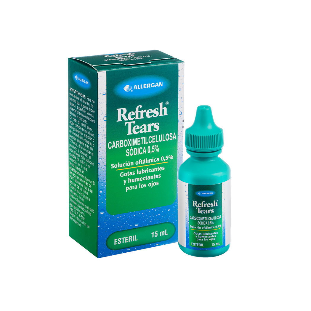 REFRESH TEARS SOLUCION OFTALMICA 0,5% X 10 ML