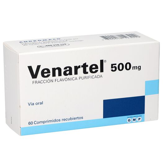 VENARTEL COM 500 MG X 60