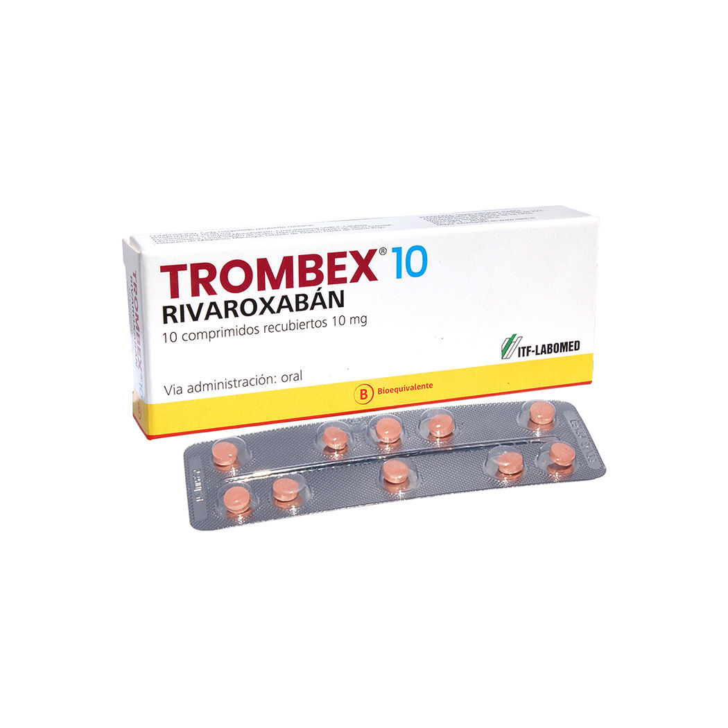 TROMBEX COM 10 MG X 10 (BE)