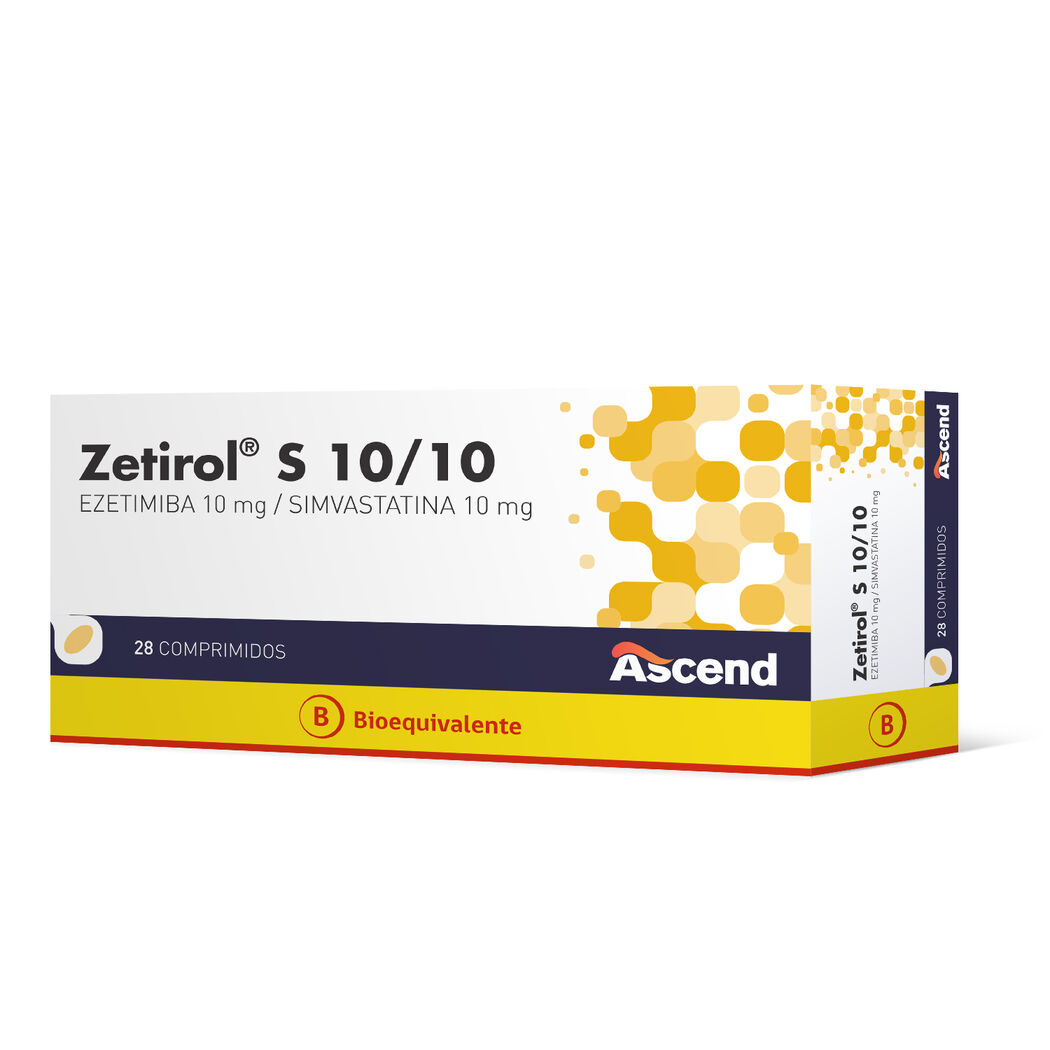 ZETIROL S COM 10/10 MG X 28 ASCEND