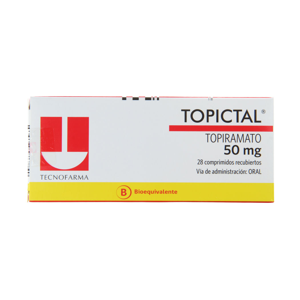 TOPICTAL  50 MG X 28 COMPRIMIDOS