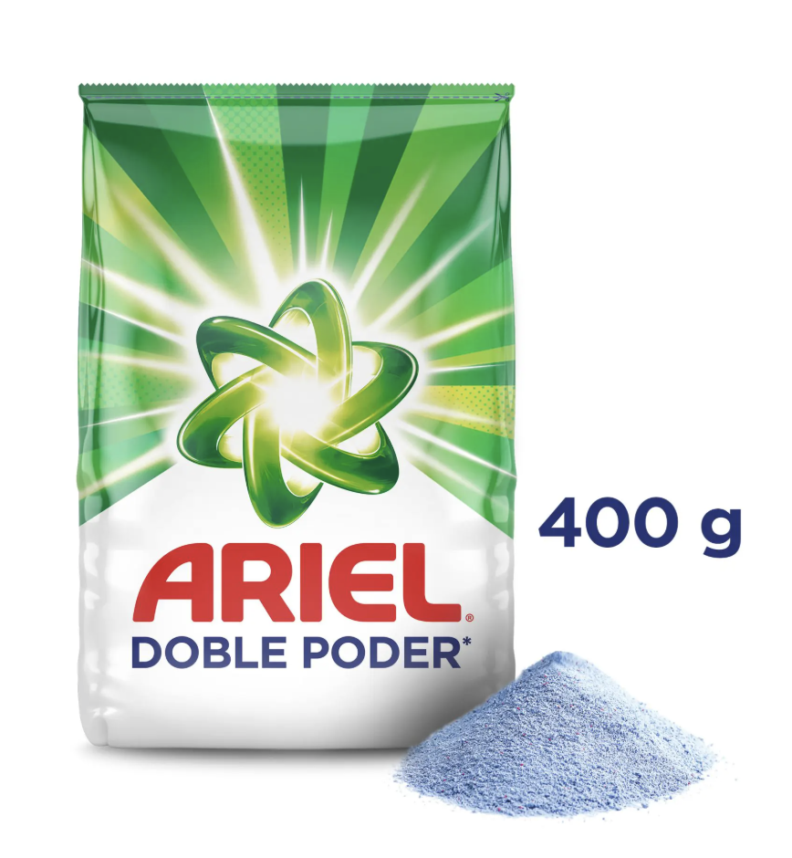 ARIEL DETERGENTE REGULAR EN POLVO X 400 GR