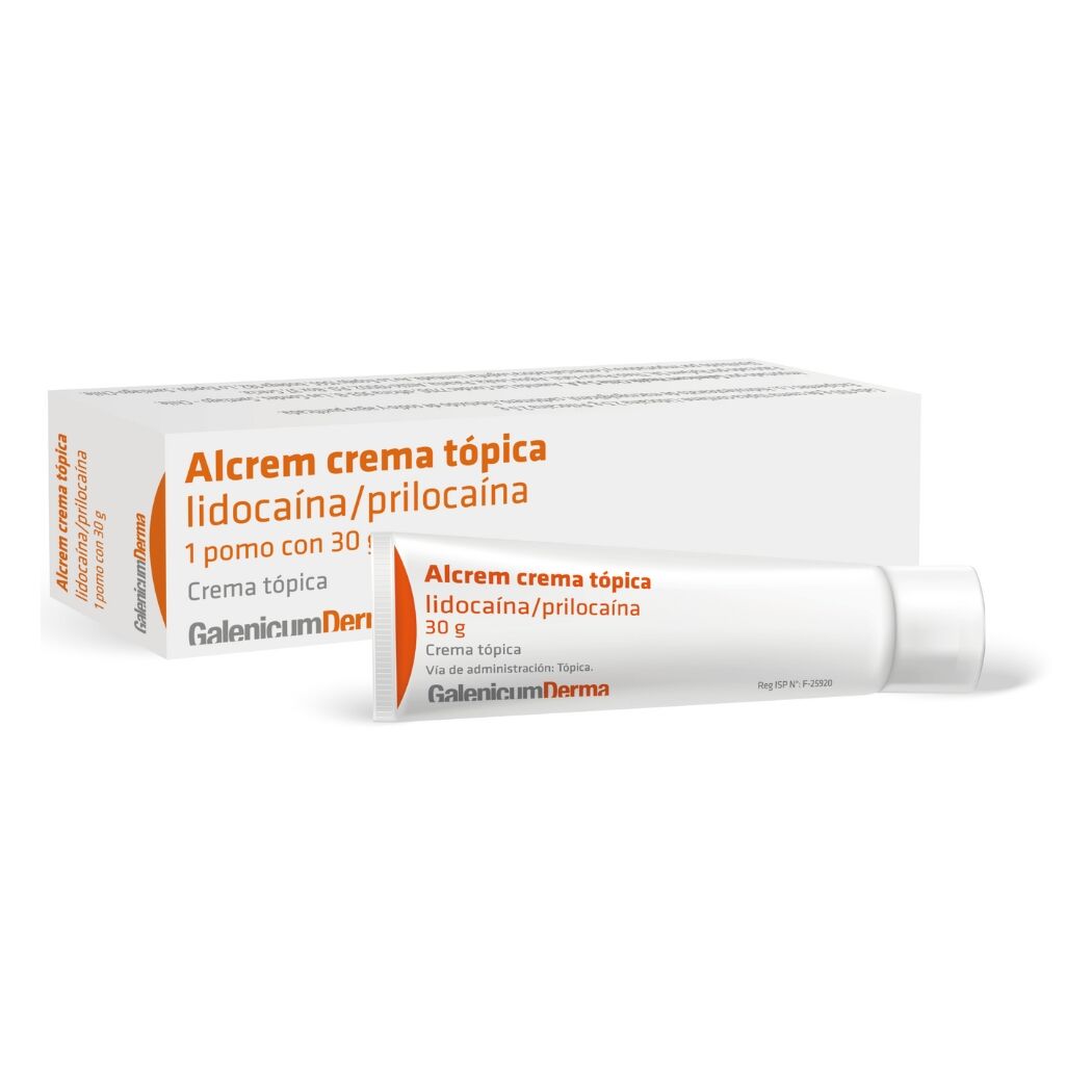 ALCREM CREMA X 25 MG (ANESTESIA LOCAL)