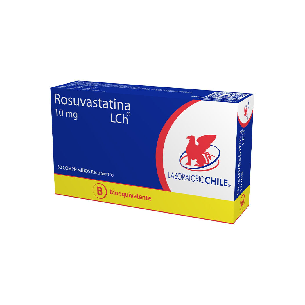 ROSUVASTATINA 10 MG X 30 COMPRIMIDOS RECUBIERTOS (BE)