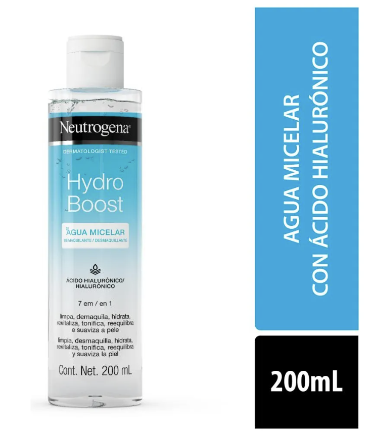 NEUTROGENA AGUA MICELAR HYDRO BOOST 200ML