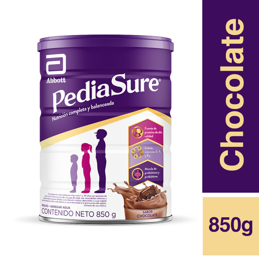 PEDIASURE CHOCOLATE POLVO X 850 G