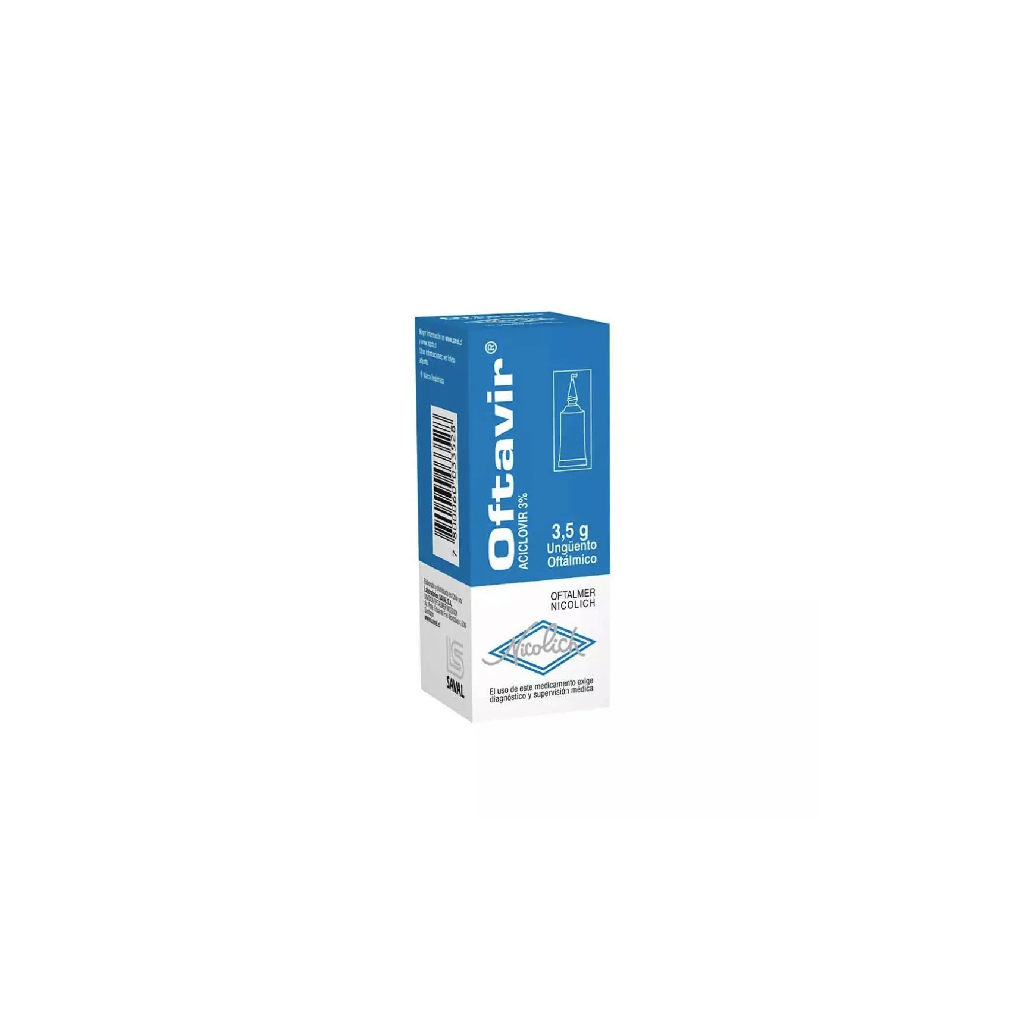 OFTAGEN 0,3% X 3,5 GR UNGÜENTO OFTALMOLÓGICO