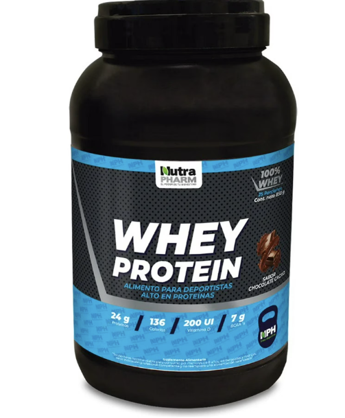 WHEY PROT CHOCOLATE 850 GR (25 PORCIONES)