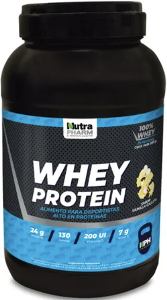 WHEY PROT VAINILLA 850 GR (25 PORCIONES)