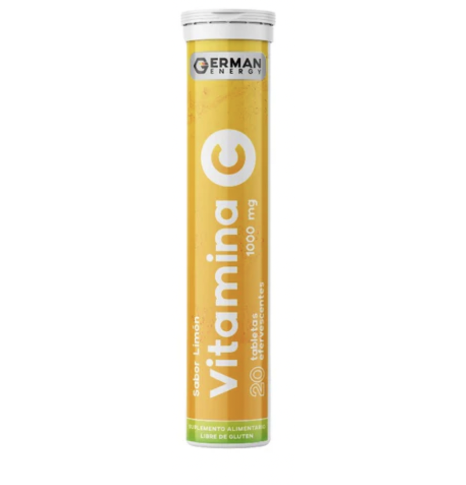 VITAMINA C TAB EFE LIMON 1000 MG X 20 TAB GERMAN ENERGY