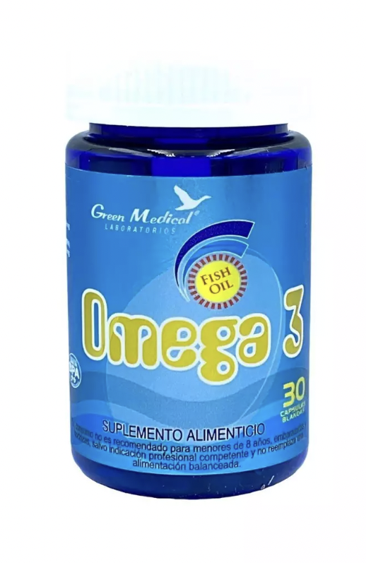 OMEGA 3 CAP BLA X 30 GREEN MED