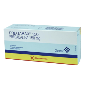 PREGABAX CAP 150 MG X 28
