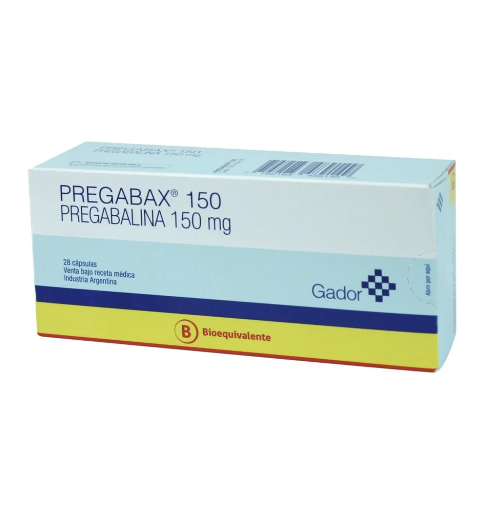 PREGABAX CAP 150 MG X 28