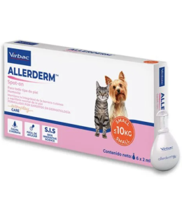 ALLERDERM SPOTON PIPETA 0-10 KG 2 ML X 6 UNIDADES